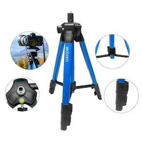 Tripé Telescópico Retrátil p/ Nível a Laser 5/8" – Estável e Ajustável