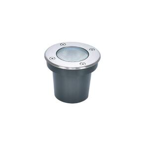 Embutido De Solo Led Astraled Es-6913 Felis 10w Bivolt Prata 3000k Luz Amarela 3000k Luz Amarela Es-6913