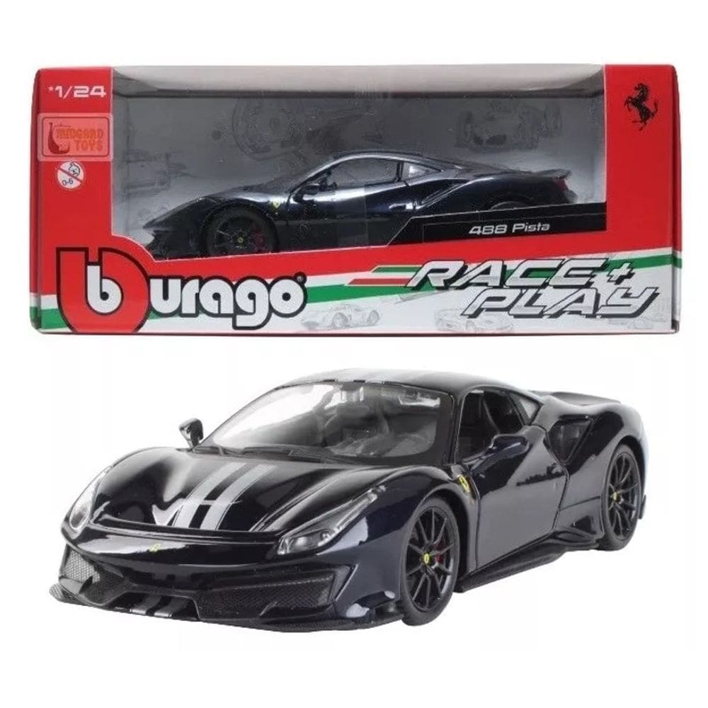 Miniatura Ferrari 488 Pista 1/24 - Bburago