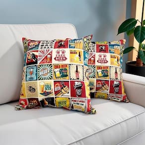 Kit 2 Capas De Almofadas Las Vegas 45x45cmCamaInbox