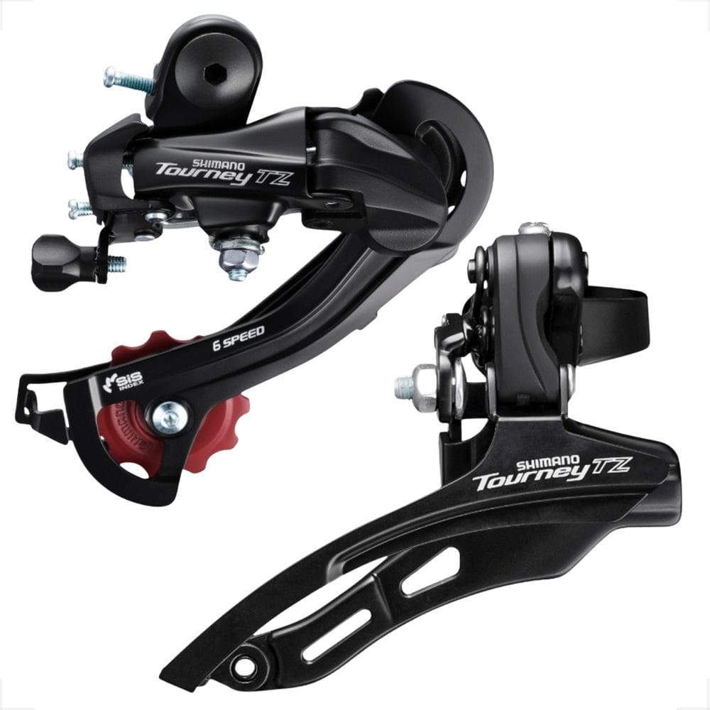 Kit Shimano Tourney Tyz500 Cambio Dianteiro E Traseiro
