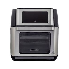 Fritadeira Air Fryer Black Decker 12 Litros AFO12G Preto E Inox 220V