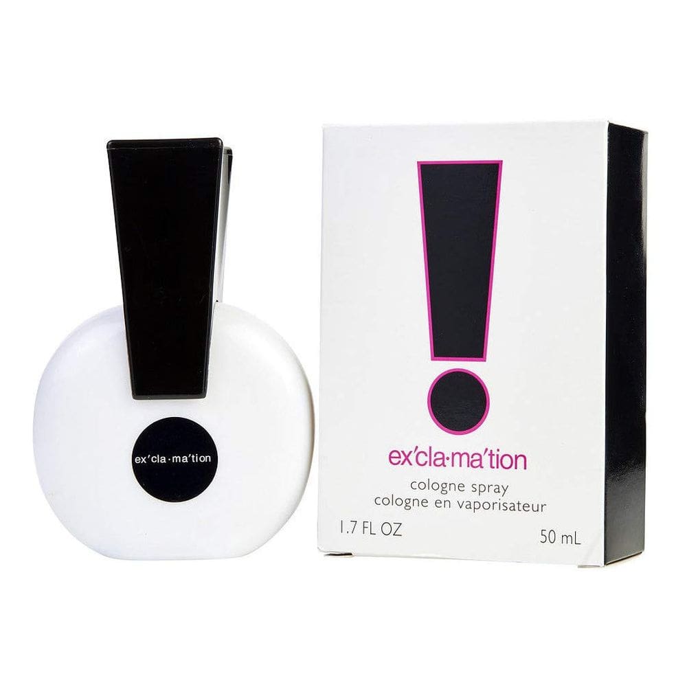 Spray de colônia Perfume Coty Exclamation 50ml para mulheres