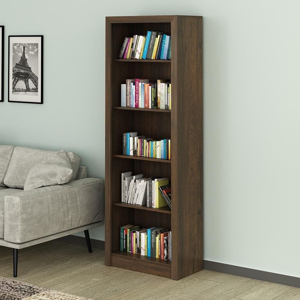 Estante Livreiro para Escritório ME4104 Rústico Tecnomobili