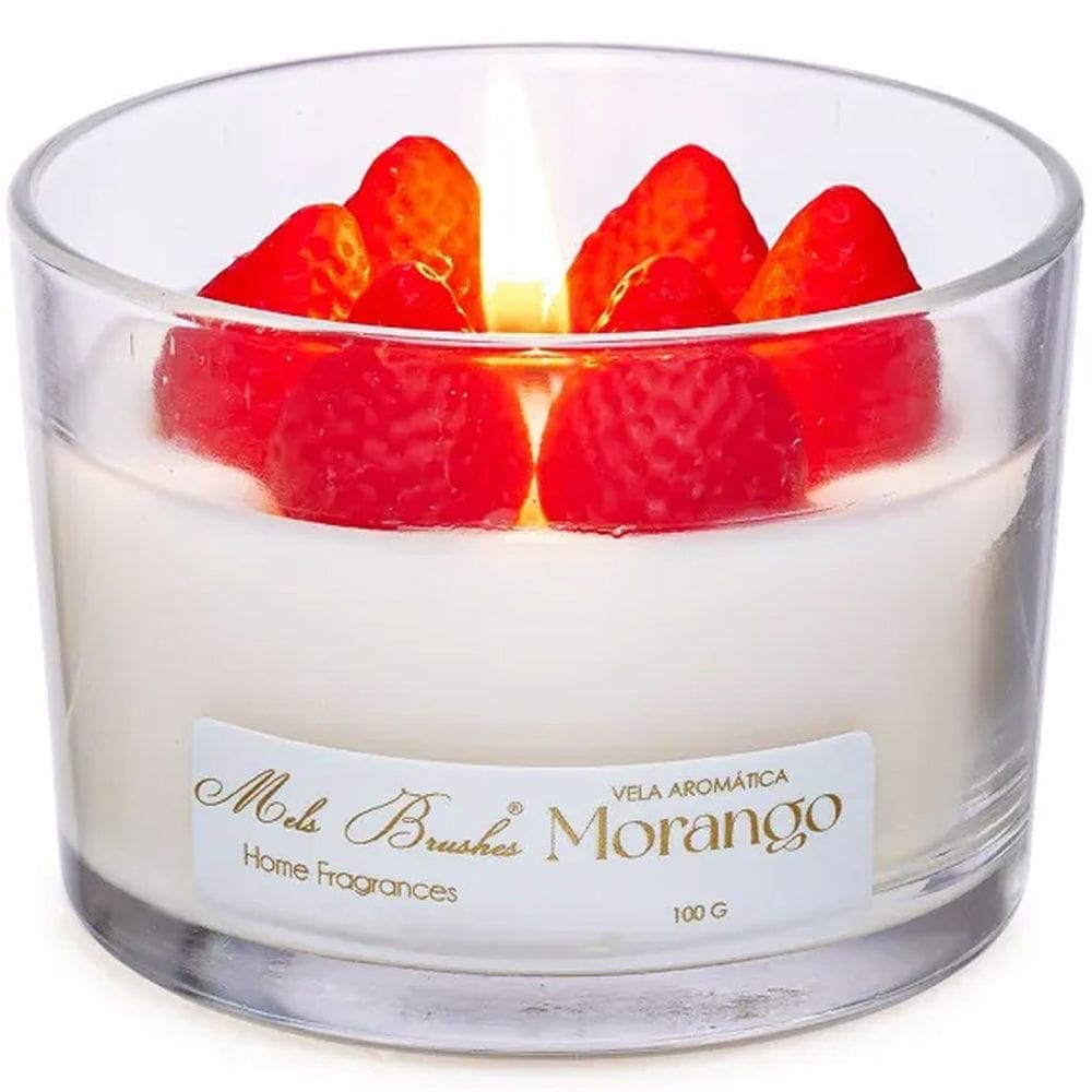 Vela Aromática Perfumada Mels Brushes 100g