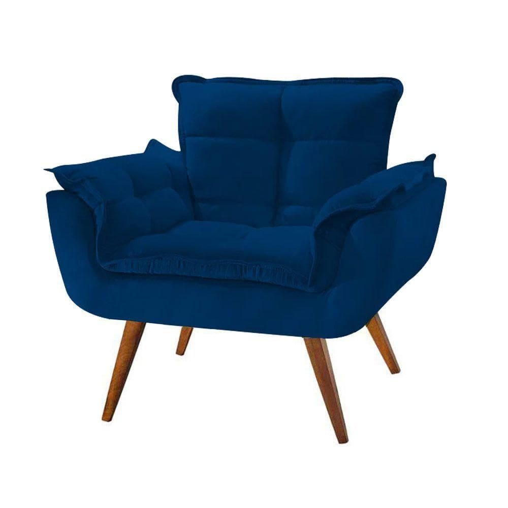 Poltrona Opala Élpis Móveis Zul Marinho