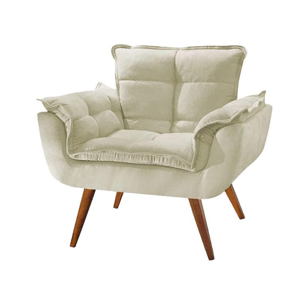 Poltrona Opala Élpis Móveis Bege