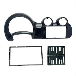 Moldura 2 Din Uno Vivace 10/16 Fiorino G3 14/21 Black Piano