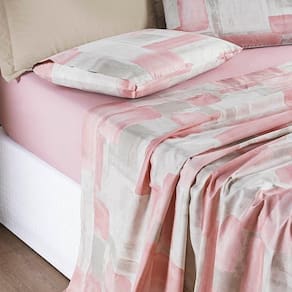 Jogo De Lençol Casal Padrão Cotton Select Estampado 200 Fios 4 Peças - Quadri