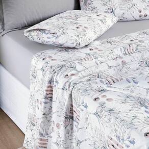 Jogo De Lençol King Cotton Select Estampado 200 Fios 4 Peças - Protea