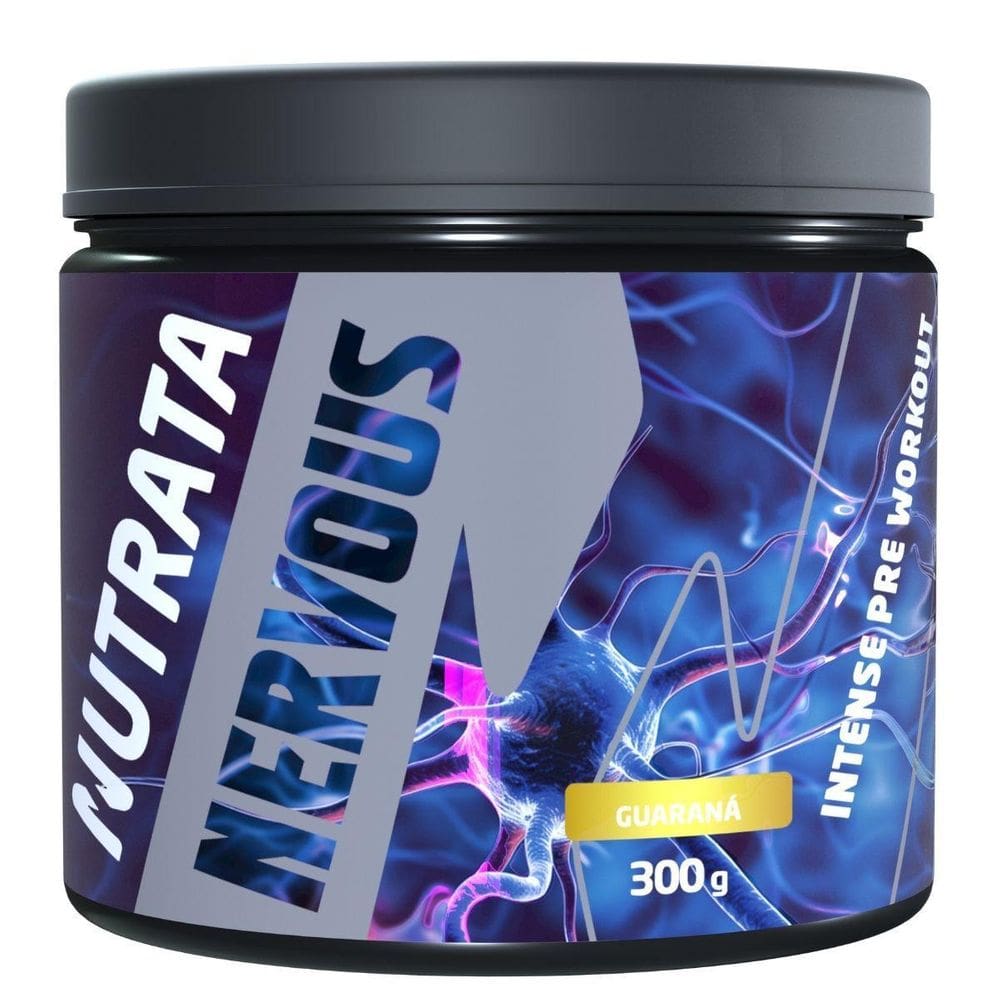 Nervous Pre Treino Guarana 300G Nutrata