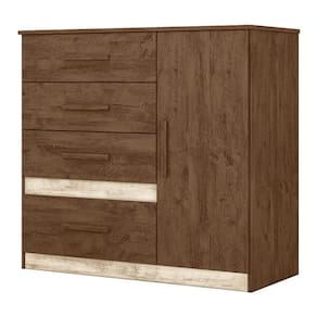 Cômoda Sapateira Vênus 1 Porta e 4 Gavetas - Moval