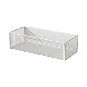Suporte organizador de cesta magnético LIFEFAN para geladeira branco