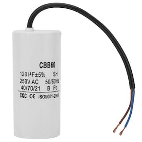 Capacitor de operação CBB60 120uF 250VAC para compressor de ar de motor