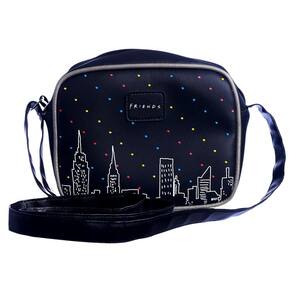 Bolsa de Ombro Friends Shoulder Bag Preta Oficial Warner Bros