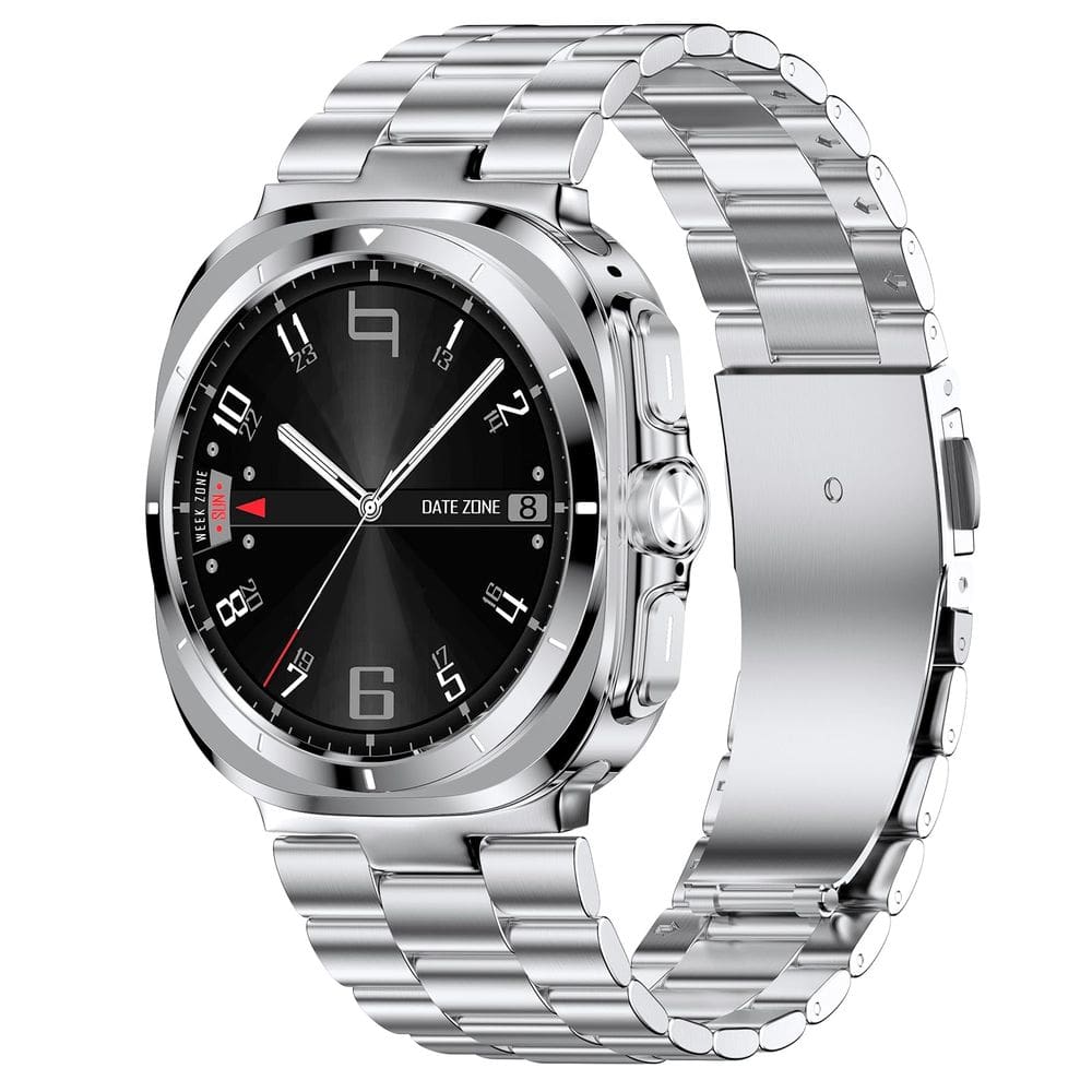 Pulseira de aço inoxidável compatível com Samsung Galaxy Watch Ultra 47mm ORATYFAN
