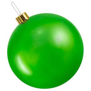 Enfeites de Natal infláveis BEAUTYFLOWER 25cm verdes