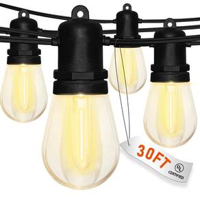 Luzes de corda LED GOOTHY de 30 pés com 10 lâmpadas inquebráveis