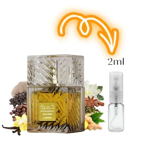Decant Khamrah Qahwa 2ml - Lattafa - EAU De Parfum | Katia Almeida