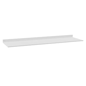 Tampo Para Balcão de Cozinha 178cm MDP Z34 Branco - Mpozenato