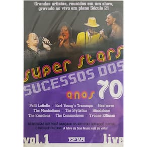 Dvd Super Stars Sucessos Dos Anos 70 Patti Labelle/Heatware