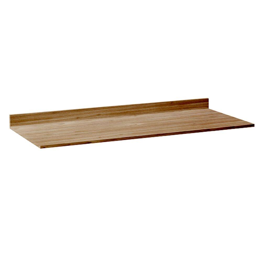 Tampo Para Balcão de Cozinha 118cm MDP Z34 Freijó - Mpozenato