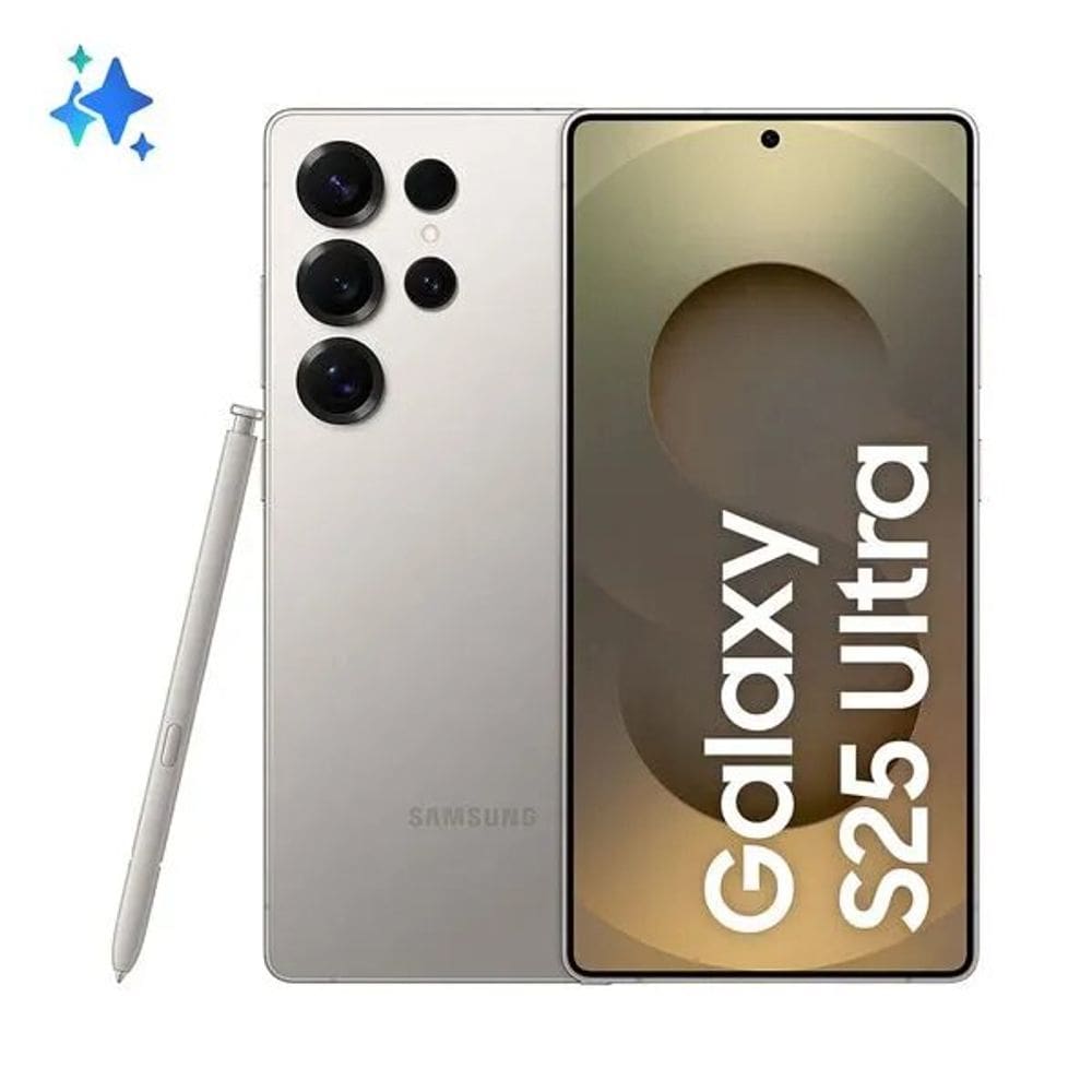 Smartphone Samsung Galaxy S25 Ultra 256GB 5G - Titânio Cinza, com Caneta S Pen, Galaxy AI, Câmera Quadrupla 200MP + Selfie 12MP, RAM 12GB, Tela 6.9&qu