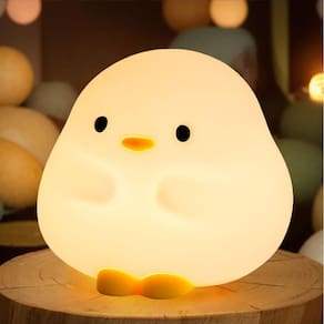 Luz noturna Rytinazzz Duck Dudu Lamp Squishy Silicone USB