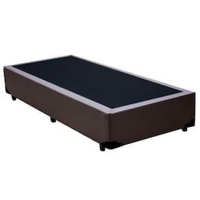 Cama Box Solteiro Sintético Serene Marrom 88x188x40