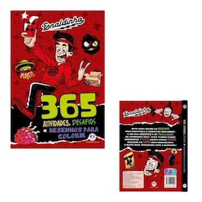 Livro Infantil 365 Atividades E Desenhos Para Colorir