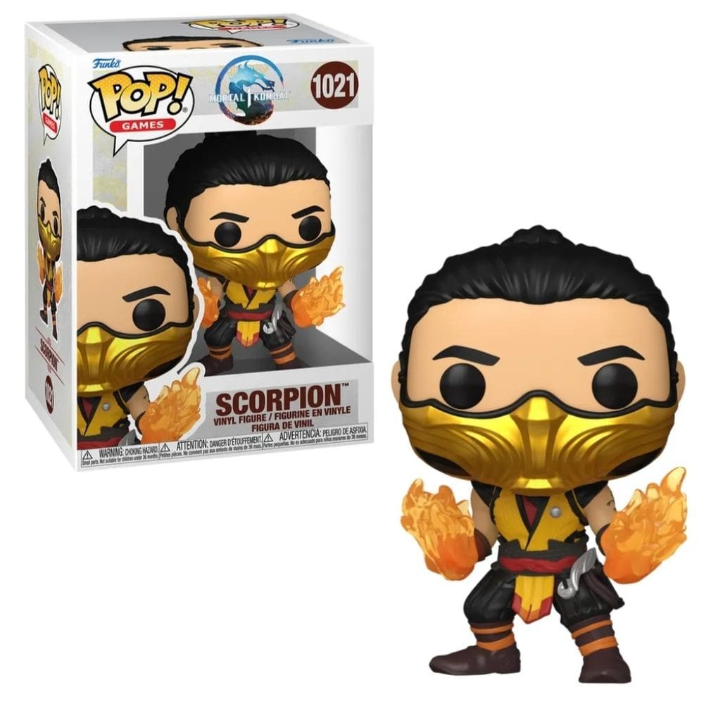 Funko Pop Games Mortal Kombat Scorpion 1021