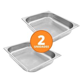 Kit - 2 Cuba Inox Gn 1/2 Fria 325x265x60 - Venâncio
