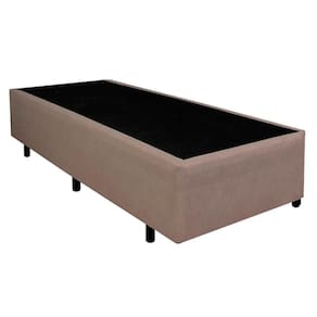 Cama Box Solteiro Sintético Serene Bege 88x188x40