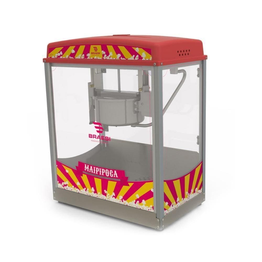 Máquina Pipoca Pipoqueira Inox Bmp-150 - Braesi 220v 220v