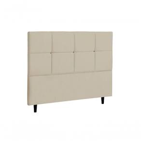 Cabeceira Civic Estofada Com Botão De Strass Para Cama Box Queen Size 164cm New Foam