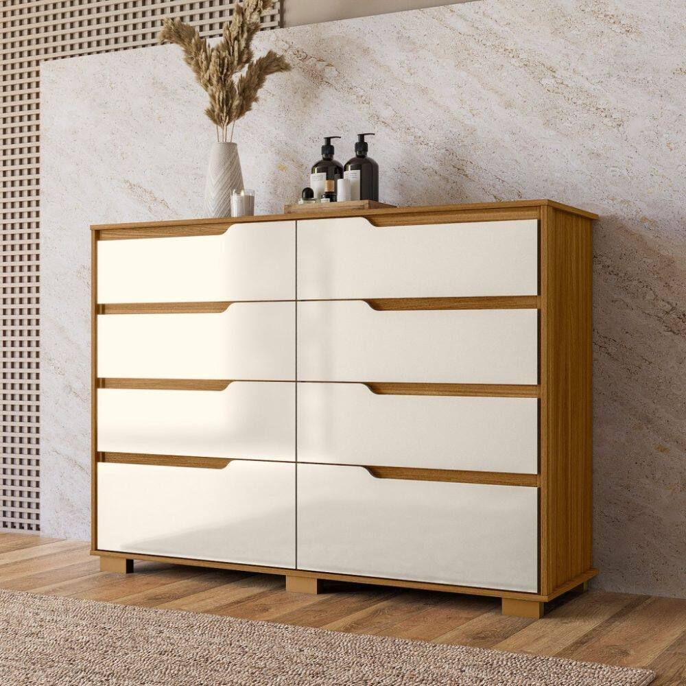 CÃ´moda Moval Georgia 8 Gavetas