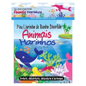 Meu Livrinho De Banho Divertido - Animais Marinhos