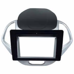 Moldura 9 Flutuante Ford Ka Freestyle - Prata