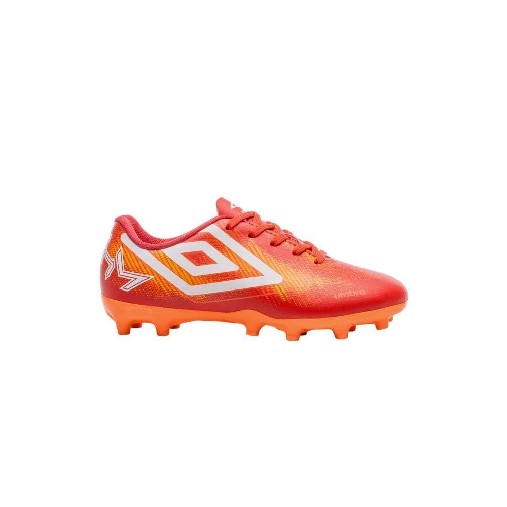 Chuteira Campo Heatmap Jr U07fb00337-462 - Vermelho/Laranja 32