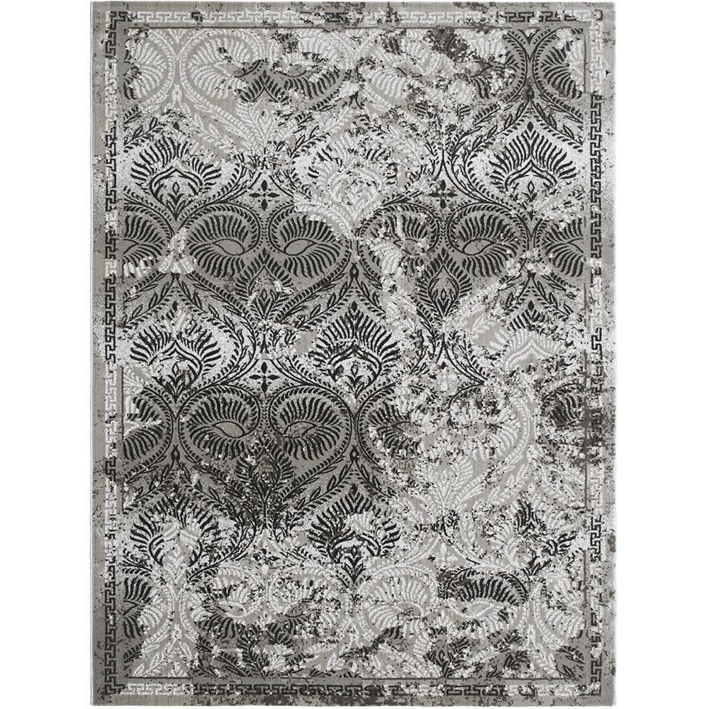 Tapete Para Sala Memories Cinza 1,00x1,50 São Carlos