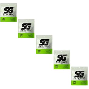 Kit 5 Encordoamento Baixo SG Tensão Leve 0.45-.100 Níquel