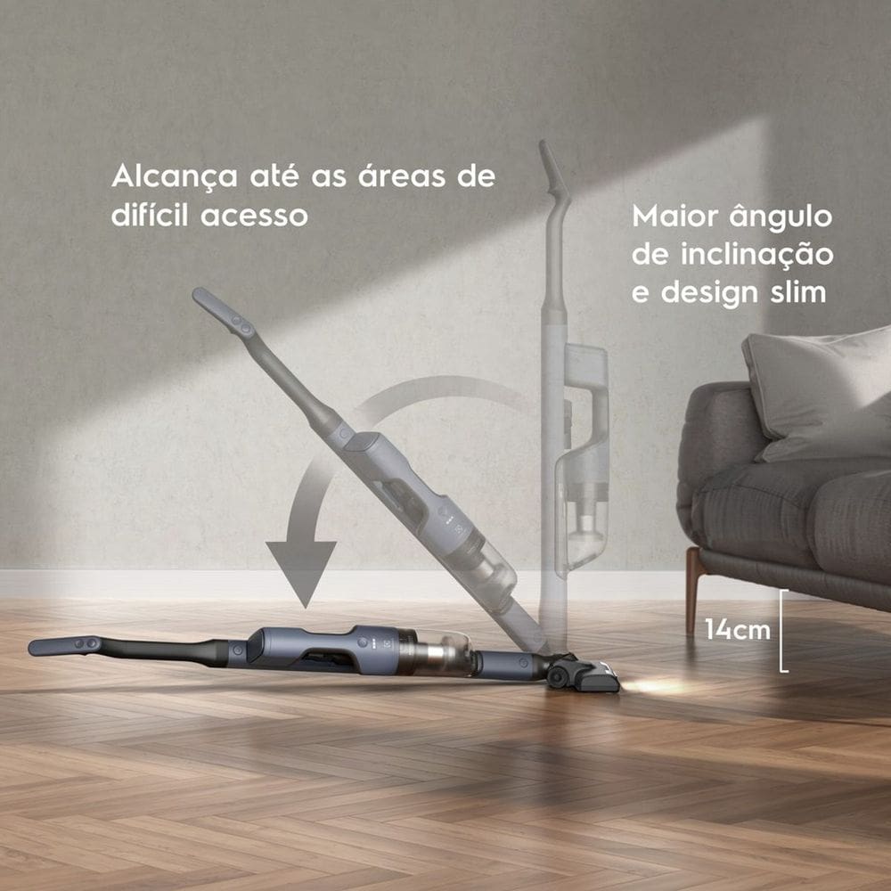 Aspirador de Pó Vertical Sem Fio Electrolux Ergorápido | Casas Bahia