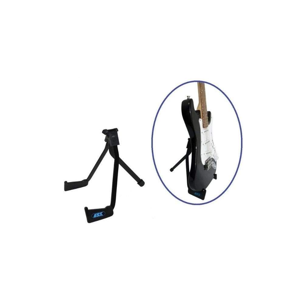Suporte Guitarra Baixo Chão Ask G5 Portátil Retrátil