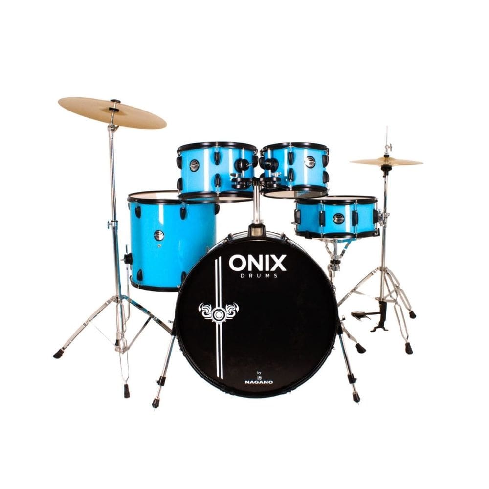 Bateria Acústica Tagima Nagano Onix Skinny 20” Completa C/ Banco