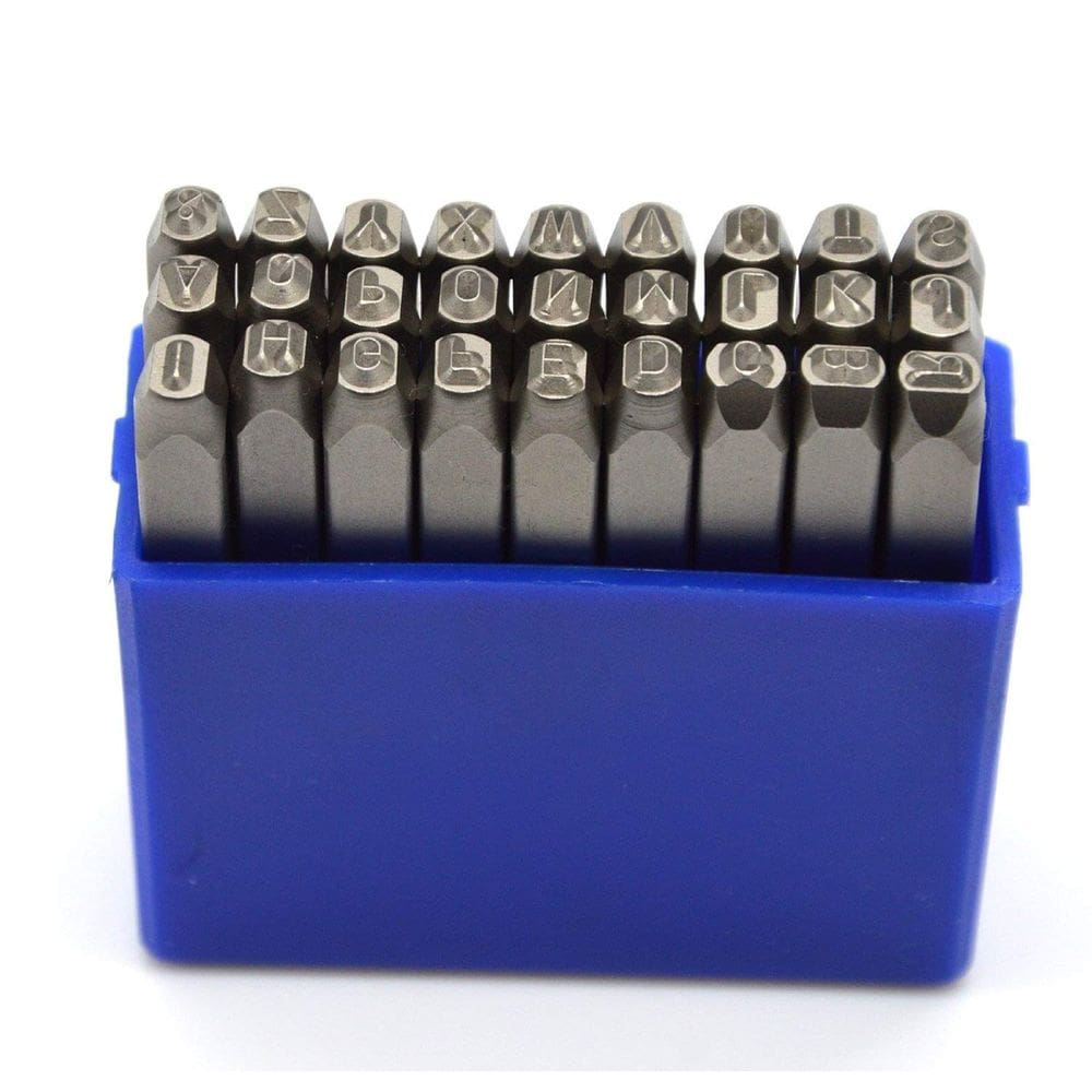 Kit de perfuração manual de metal WKSTOOL de 1,5 mm para código de molde