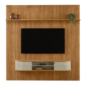 Rack Bancada com Painel New Bugatti para TV até 75” - Madetec