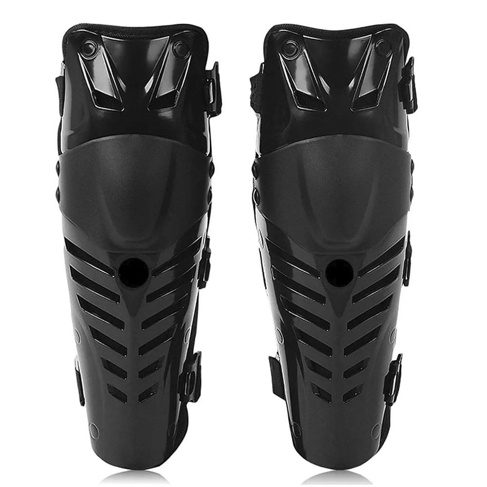 Par de Joelheira Protetor de Joelho Articulado Motoqueiro Motociclista Moto Bike Esporte Ajustavel Enduro
