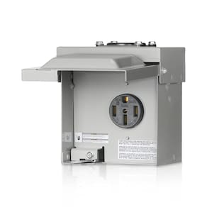 Caixa de tomada elétrica RV WILAWELS 50 Amp 125V/250V NEMA 14-50R