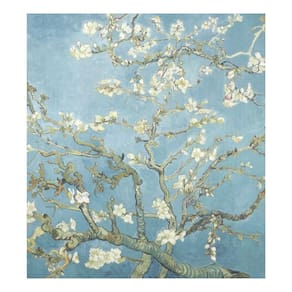 Tampa magnética para máquina de lavar louça Naanle Almond Blossom Van Gogh 23x26
