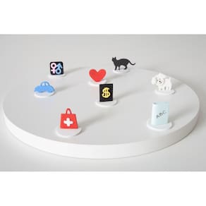 Kit Elementos Sistêmicos - Constelação Familiar na Água - Bonecos para Constelação Familiar